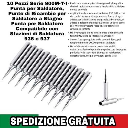 10pz serie 900m - serie, 900m-t-i