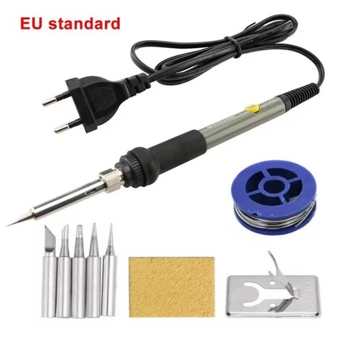 Saldatore stagno kit 60w - saldatore, a