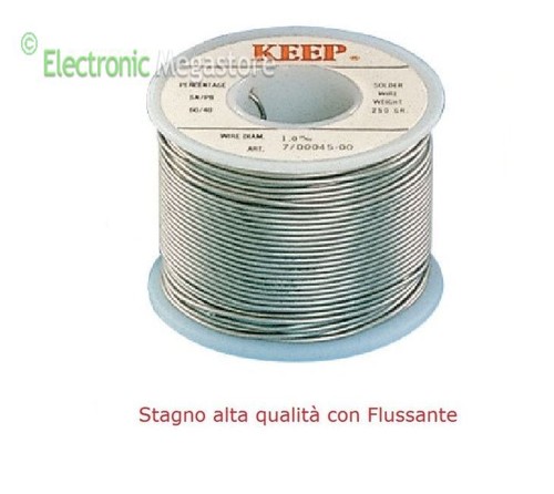 Stagno per saldatura 7mm - stagno,