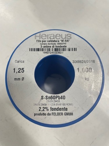 Rocchetto stagno 25 - stagno, 1,25