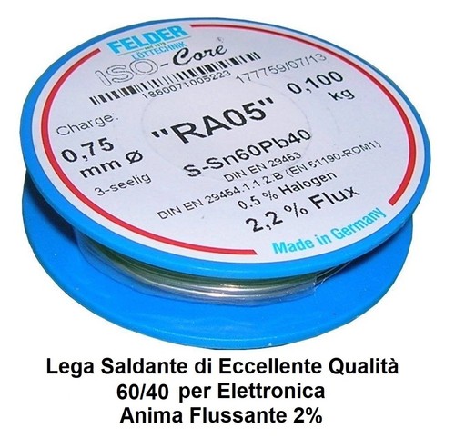 Stagno per saldare - per,