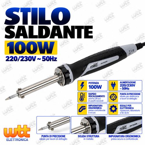 Saldatore stagno 100w - saldatore, a