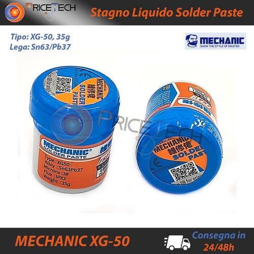 Stagno liquido mechanic xg50 - liquido,