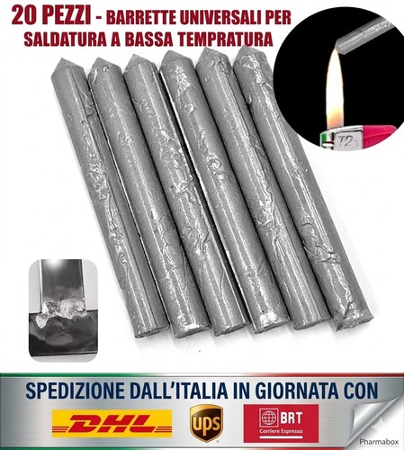 Barrette saldatura bassa - 20,